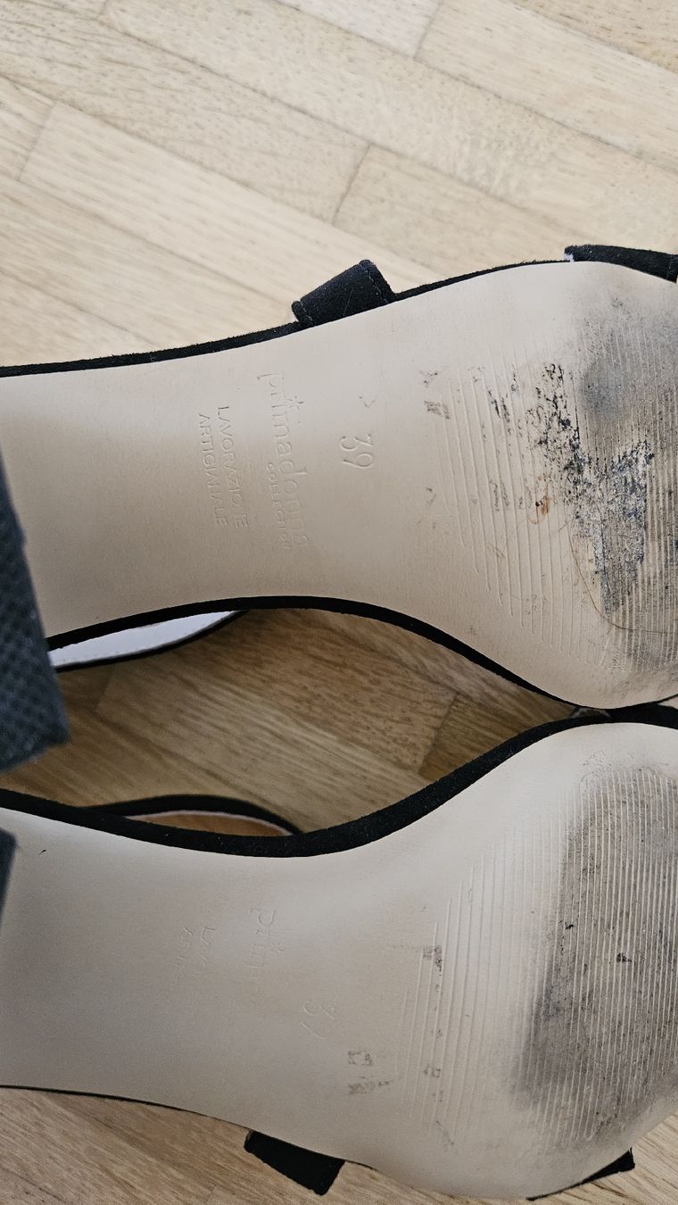 Scarpe da donna: Sandales à talon prima donna – Usato da Vevey venduto da Macca 2