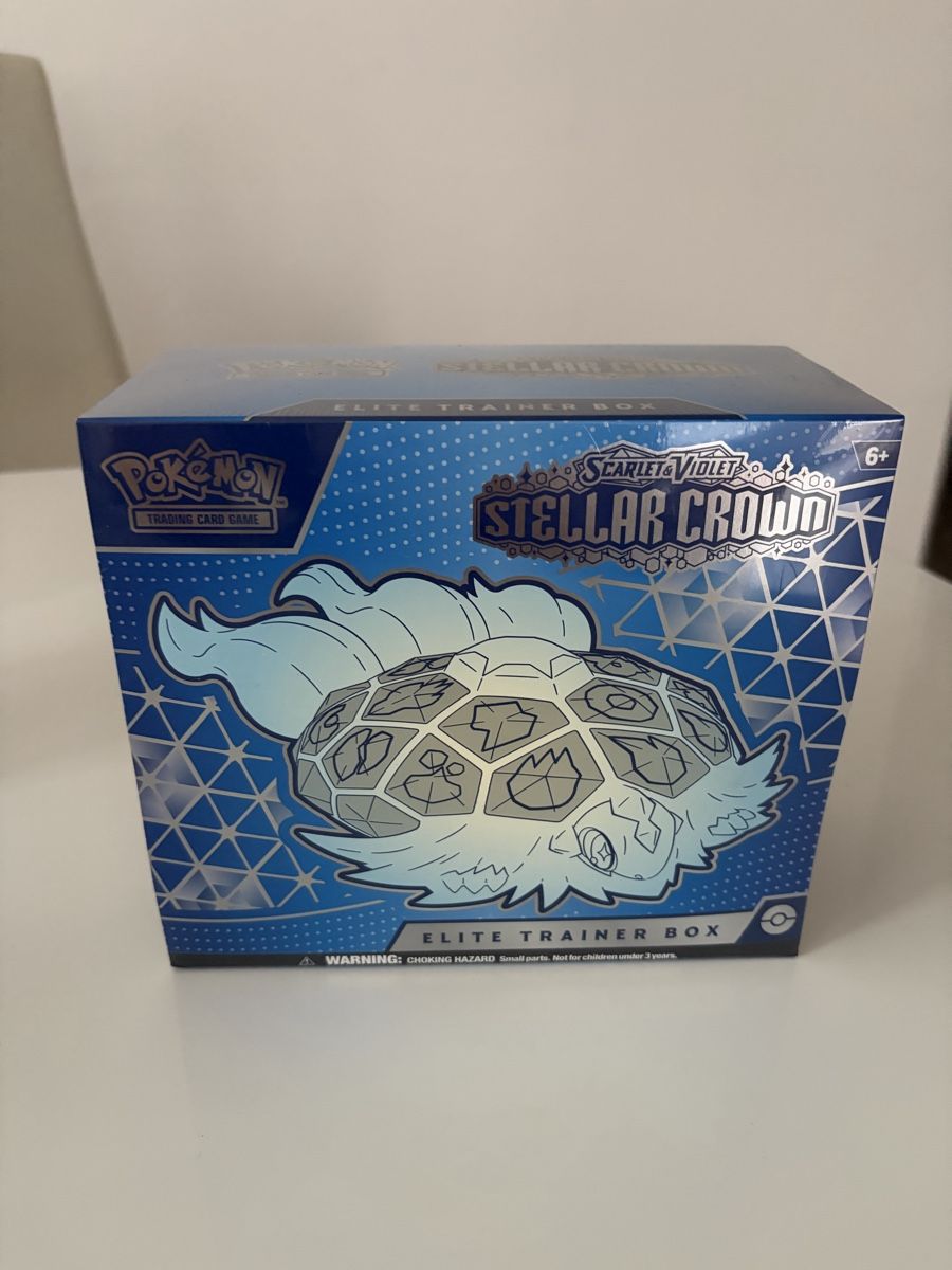 Pokémon Sammelbilder & Trading cards: Pokémon Scarlet & Violet Stellar Crown Elite Trainer Box🇬🇧 – Gebraucht aus Galgenen von Miachelle