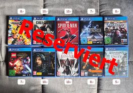 PS4 Spiele | ab CHF 5.-