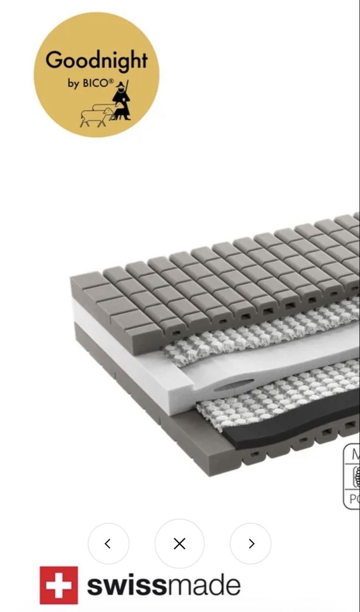 Matelas: BICO Springtop Float medium Matratze 90x200cm neuwertig – Neuf (Voir description) à Frauenfeld par Chrisspecki