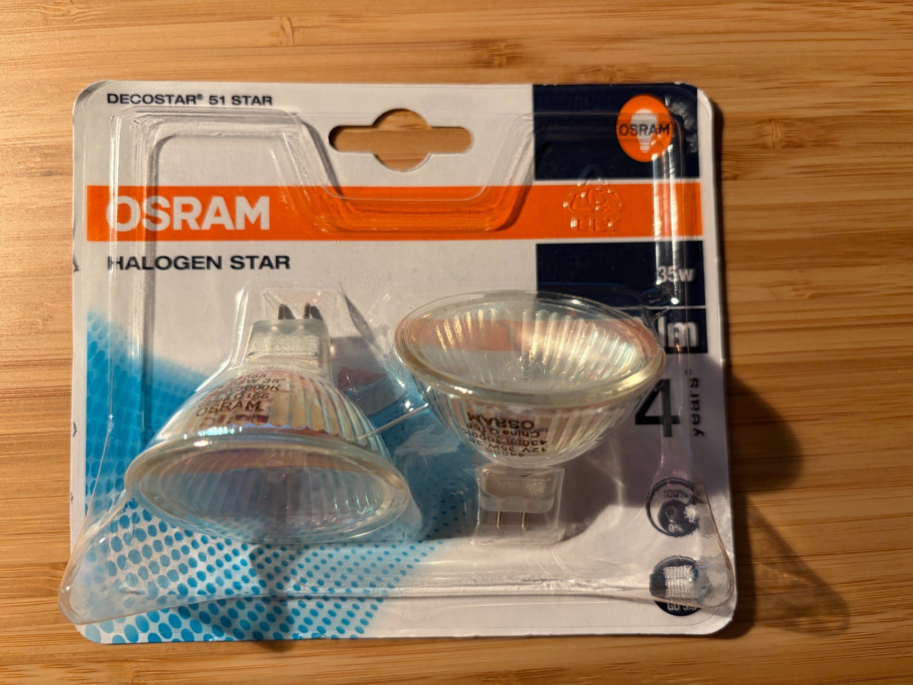 Osram Lampade: OSRAM Halogen Star 430 lm 35 W – Usato da Degersheim venduto da 8sven