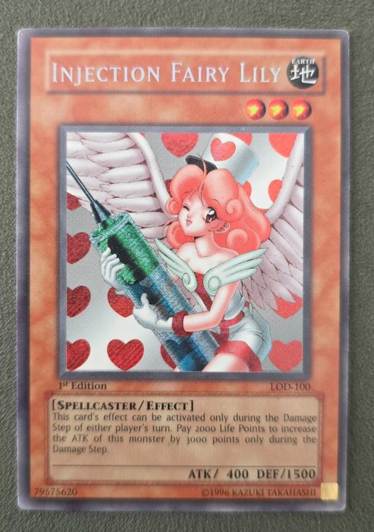 Yu-Gi-Oh! 1. Edition LOD Injection Fairy Lily OG (Gebraucht) in Oberwil ...