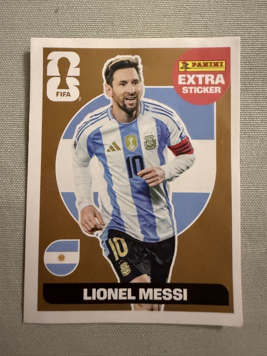 Panini Carte collezionabili: Panini WM 2026 - Messi Extra Bronze – Usato da Niederwangen BE venduto da KBL85