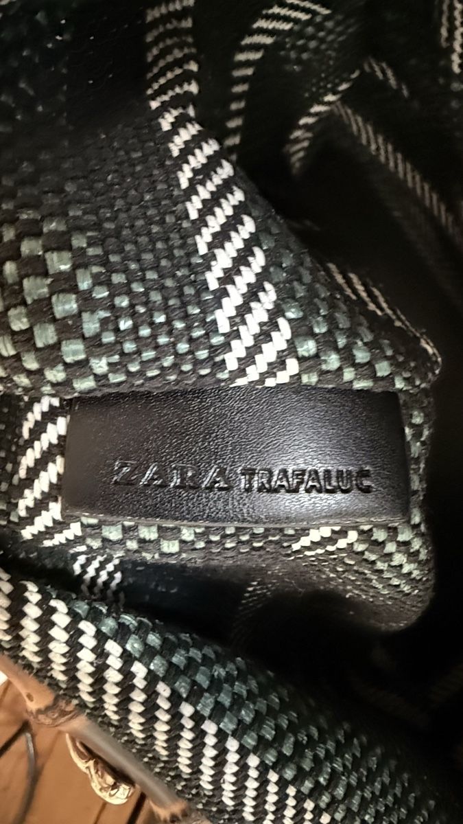 Borse: Zara Shopper mit Bambus Griff – Usato da Schaffhausen venduto da melanieisa 1