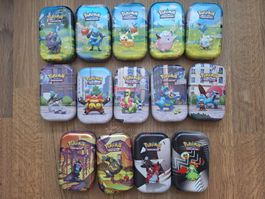 Pokemon Mini Tins leer / empty