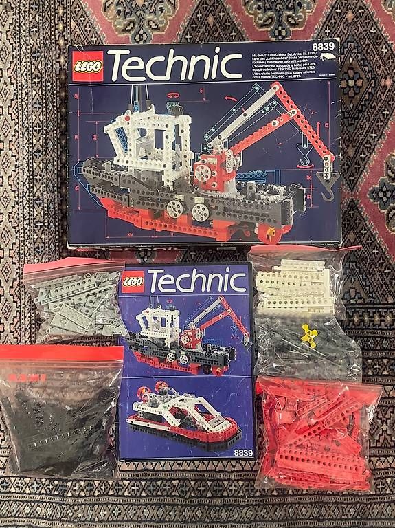Lego Kit di costruzioni: Lego Technic Bergungsschiff 8839 in der Originalverpackung – Usato da Willerzell venduto da Eluchs 2