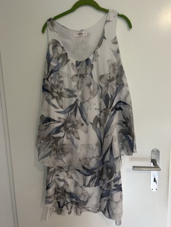 Damen Oberteil Florencia Floral Print 40% Seide 60% Viscose 