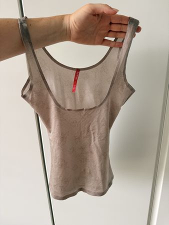 SPANKX Top Damen Grösse S/P beige gemustert neu nude