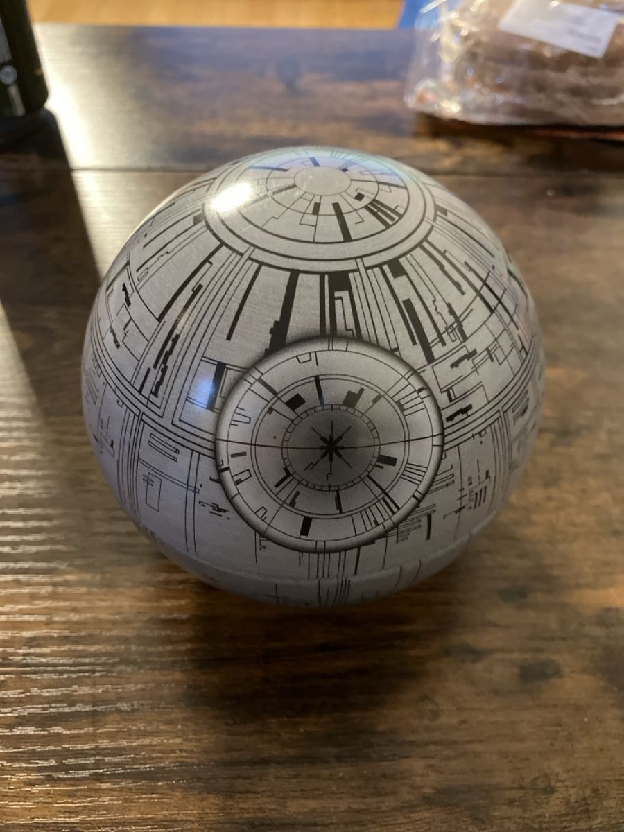 Star Wars Giocattoli: Star Wars Todesstern Kugel Top Tromps – Usato da Glarus venduto da Jhuber78