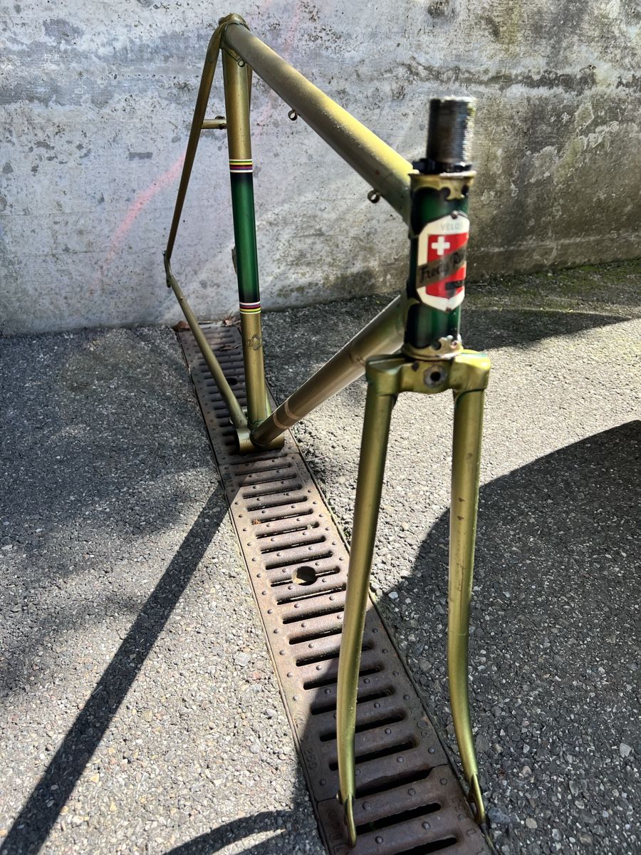 Biciclette: Fahrradrahmen Retro Stahl  – Usato da Kleindöttingen venduto da NextOne