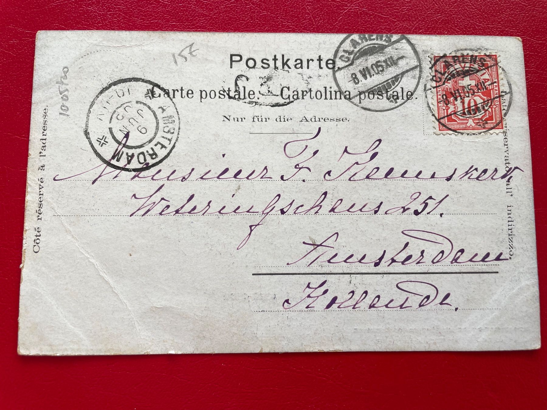 Cartoline postali: 1905 ; Proclamation de l'indèpendance Vaudoise 1898 – Usato da St-Légier-Chiésaz venduto da Theo006 1