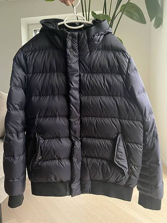 Dunkelblaue Scotch & Soda Daunenjacke