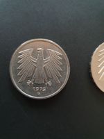 5 Deutsche Mark, 2 Stk., 1975, G und D