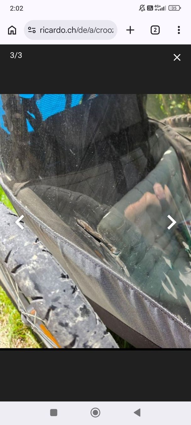 Croozer Anhänger: croozer kid1 – Gebraucht aus Biel/Bienne von kubrak 2