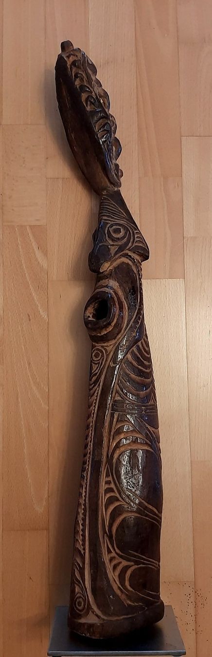 Skulpturen & Statuen: Altes Kriegshorn Sepik – Gebraucht aus Arbon von torso444