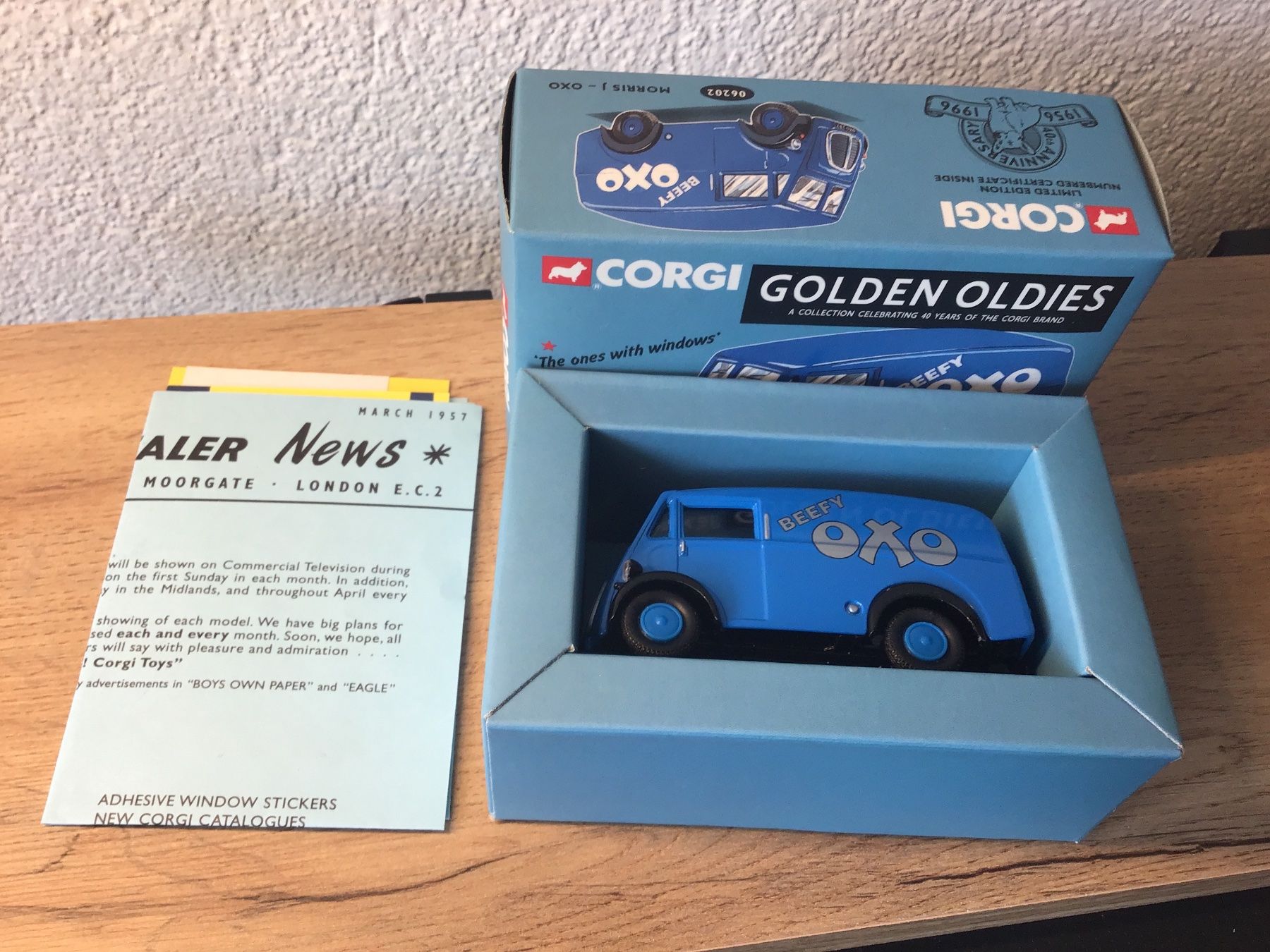 Corgi Toys Modellautos: Corgi 06202 Morris OXO Metall – Neu und originalverpackt aus Männedorf von Spezial-Modelle 3