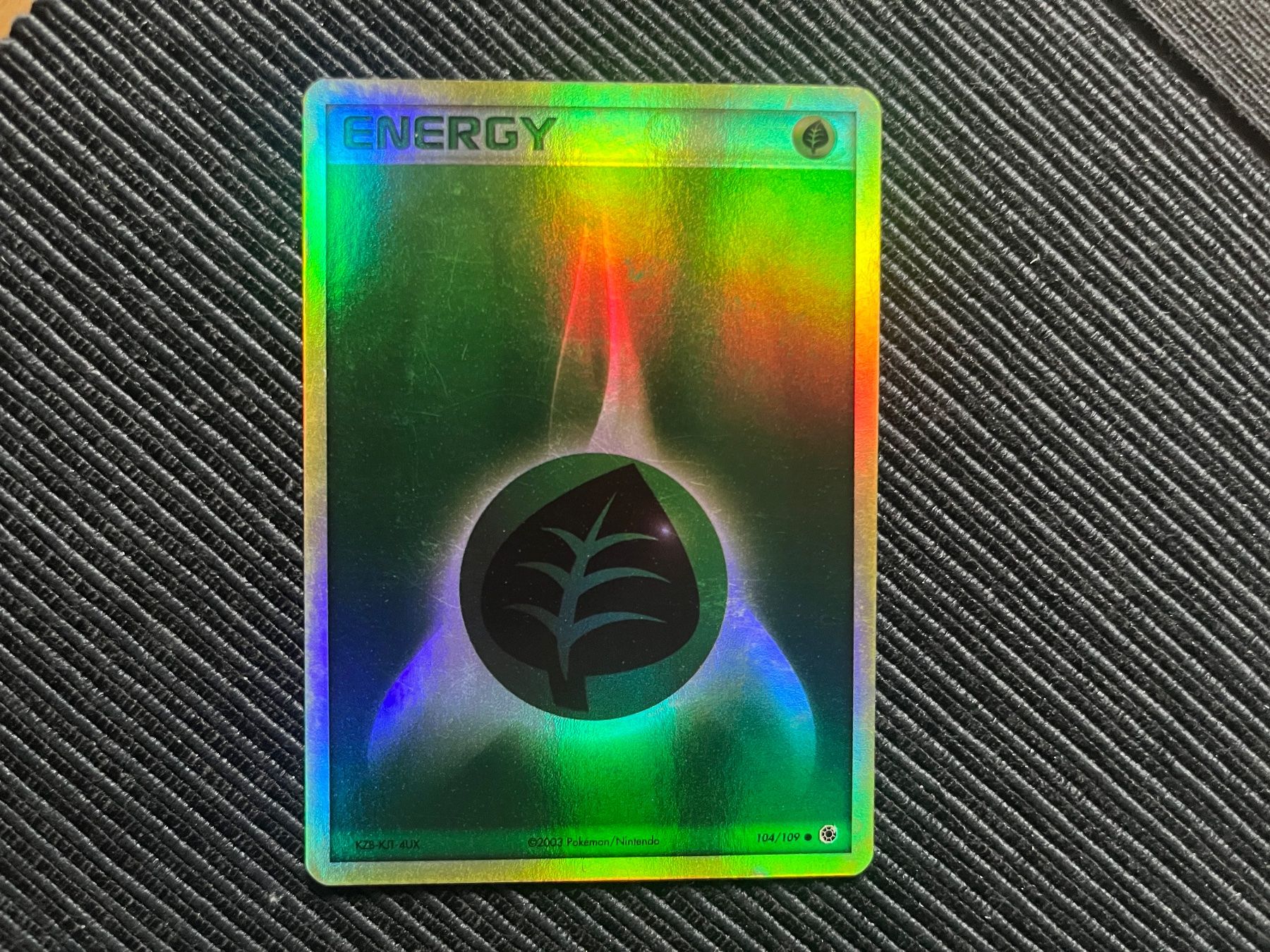 Pokémon Carte collezionabili: Pokemon Leaf Energy Reverse holo EX Rubin Saphir – Usato da Wabern venduto da Collectfun