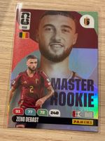 Panini FIFA World Cup 2026 Master Rookie Zeno Debast 610