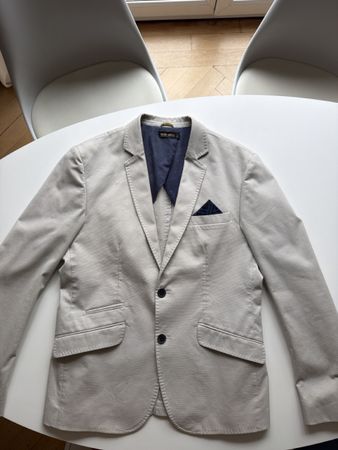 Neuwertiger Herren Sakko Antony Morato beige Grösse L / 50