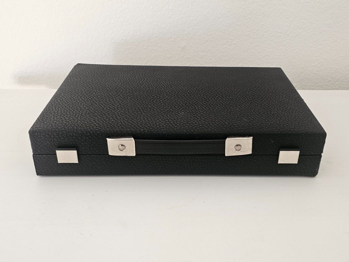 Giochi: Edles Backgammon Spiel in Lederkassette - Top Zustand – Usato da Pfäffikon ZH venduto da eric0113 6