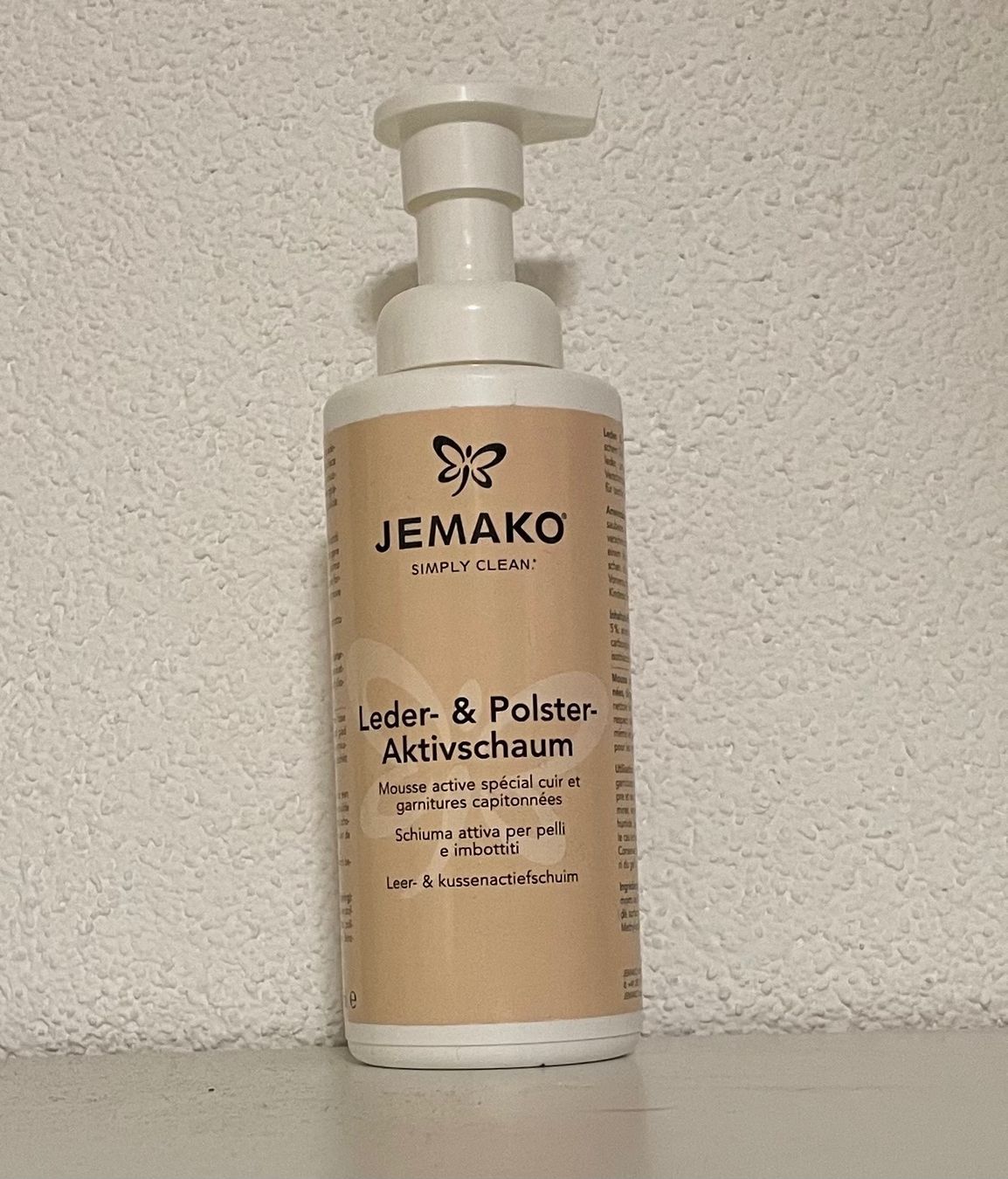 Jemako Pflegeprodukte: Jemako Leder- & Polster Aktivschaum – Neu und originalverpackt aus Schachen LU von Perlentraum