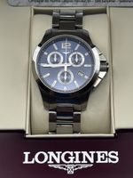 Longines Conquest Chronograph L3.379.4 - Box & Papiere