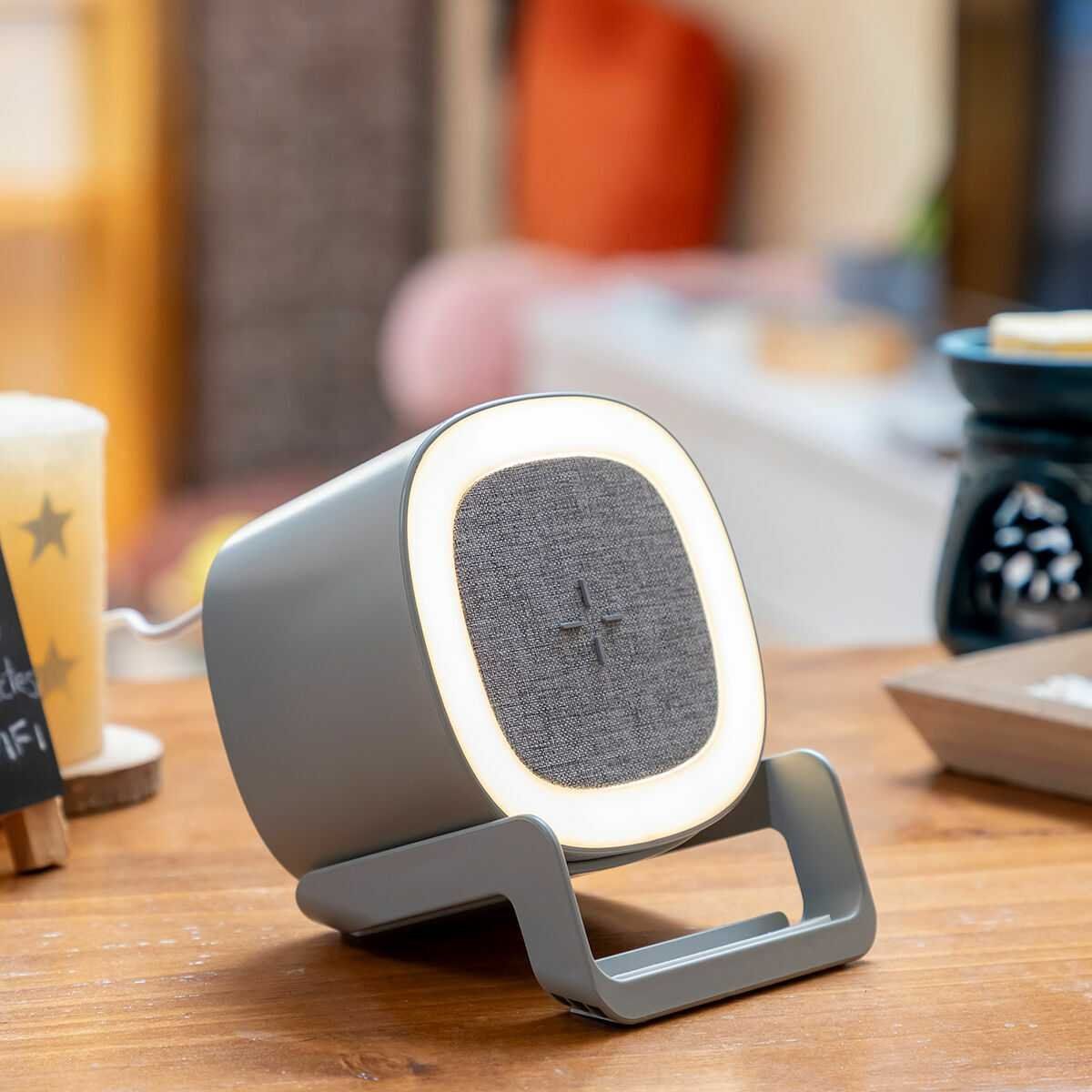Casse acustiche: Bluetooth-Lautsprecher mit Induktions-Ladefunktion + 24 LEDs – Nuovo e nell'imballaggio originale da Giubiasco venduto da softmail 6