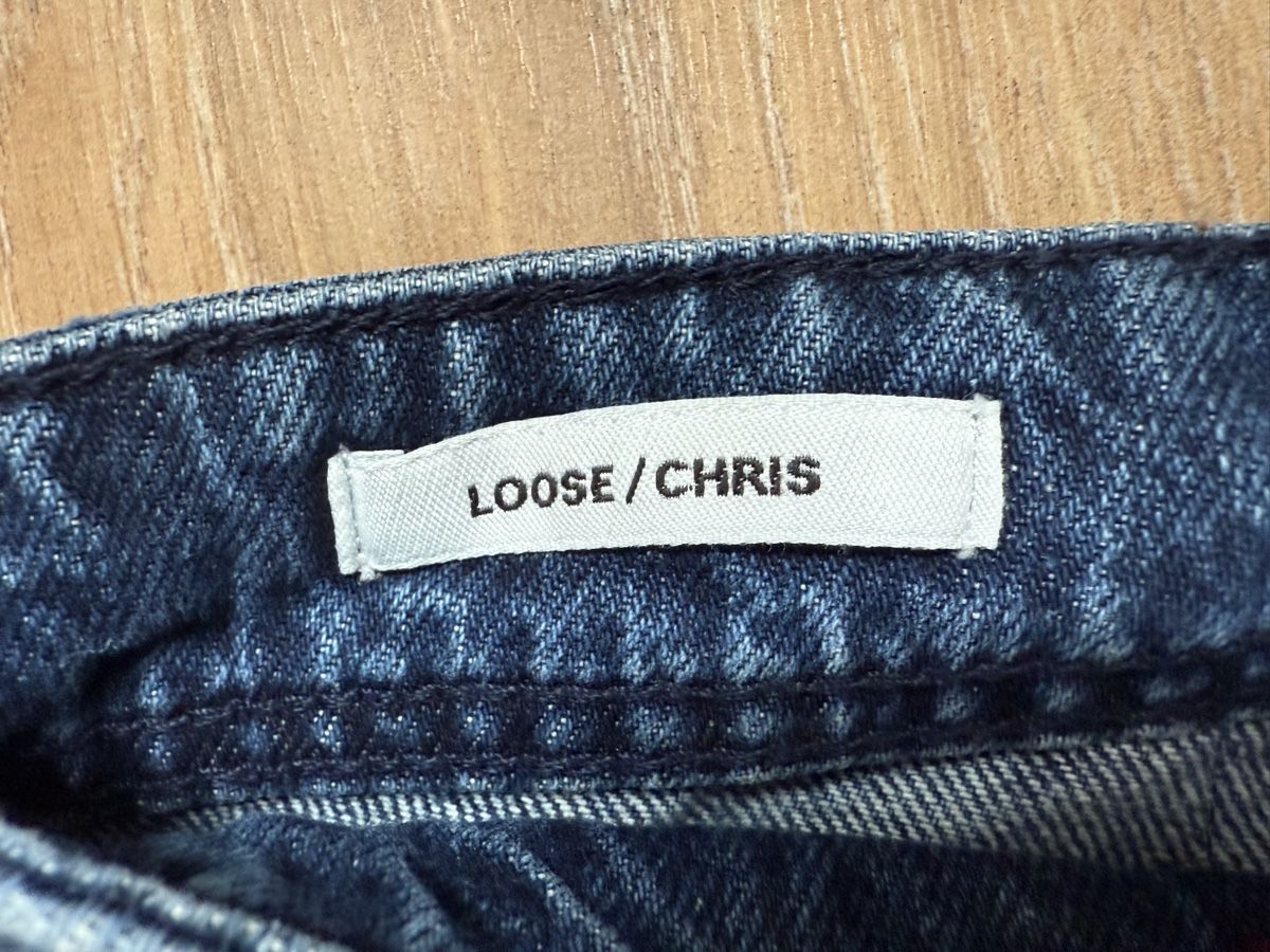 Jack & Jones Jeans: Jeans brut patchs jean clair loose Jack & Jones, 31/32 – Usato da Tavannes venduto da Thriftshop 4