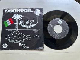 COCKTAIL rare SWISS Single Bora Bora 80's Kult Europop