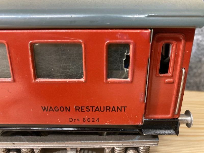 Buco Trains électriques: Buco Spur 0 Speisewagen Restaurant rot SBB – D'occasion à Büsserach par ModellbahnDepot 1