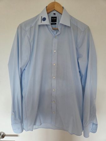 OLYMP Level Five Body Fit Hemd Gr. 39 Hellblau