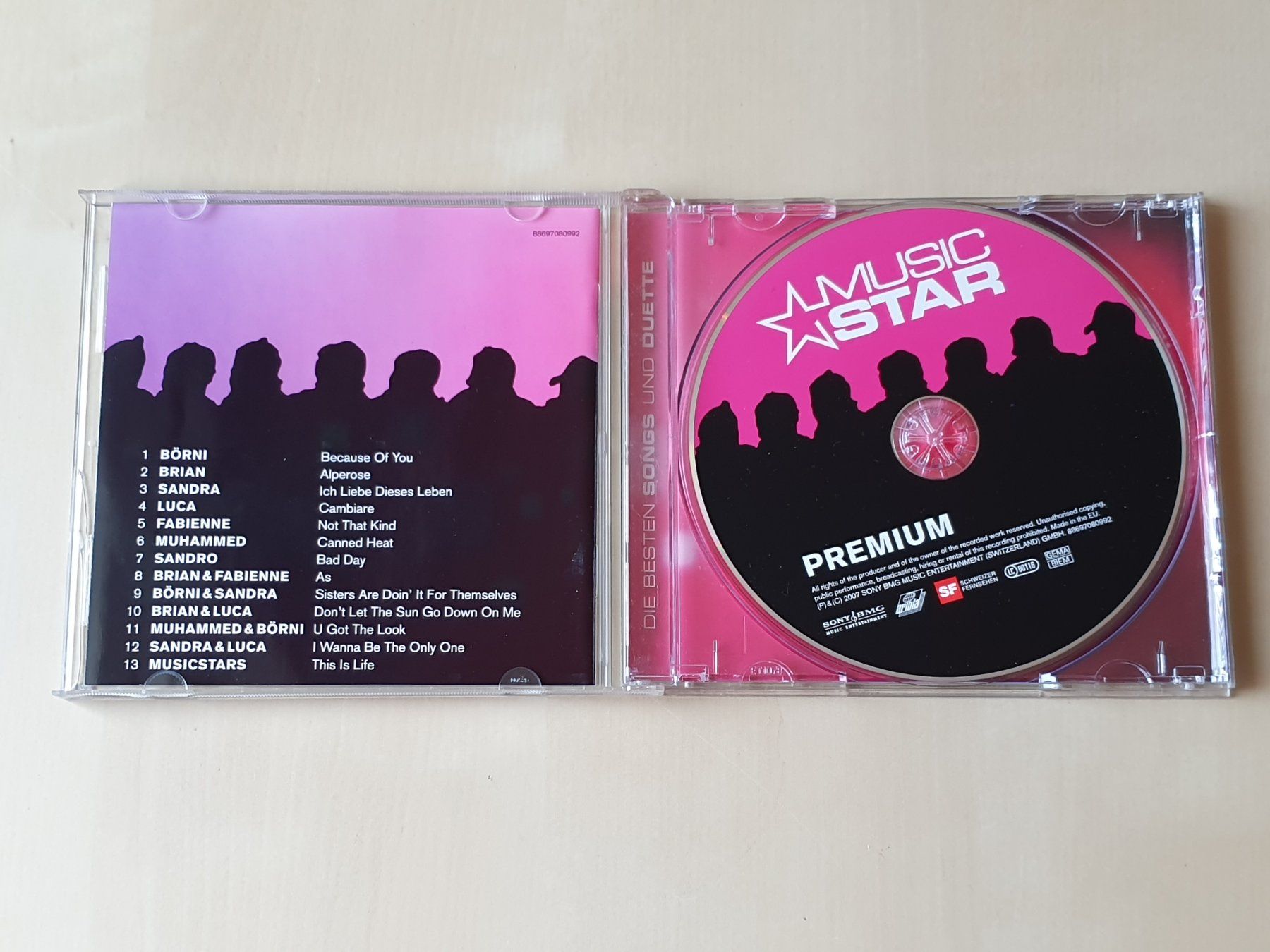 CD: Music Star Premium – Usato da Stansstad venduto da collectorsshop 2