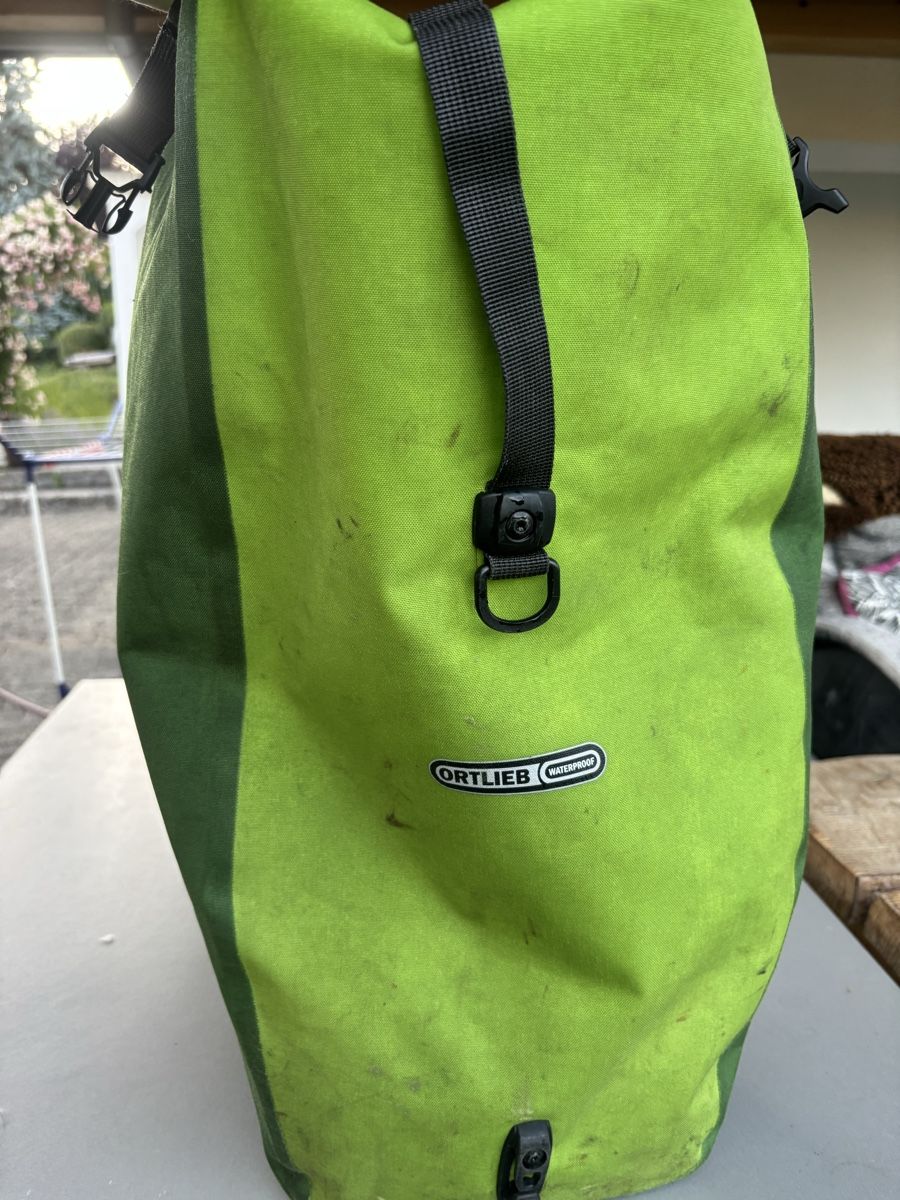 Ortlieb Borse: Sacoche Ortlieb back Roller vert kiwi (1x) – Usato da Tavannes venduto da Phildan76