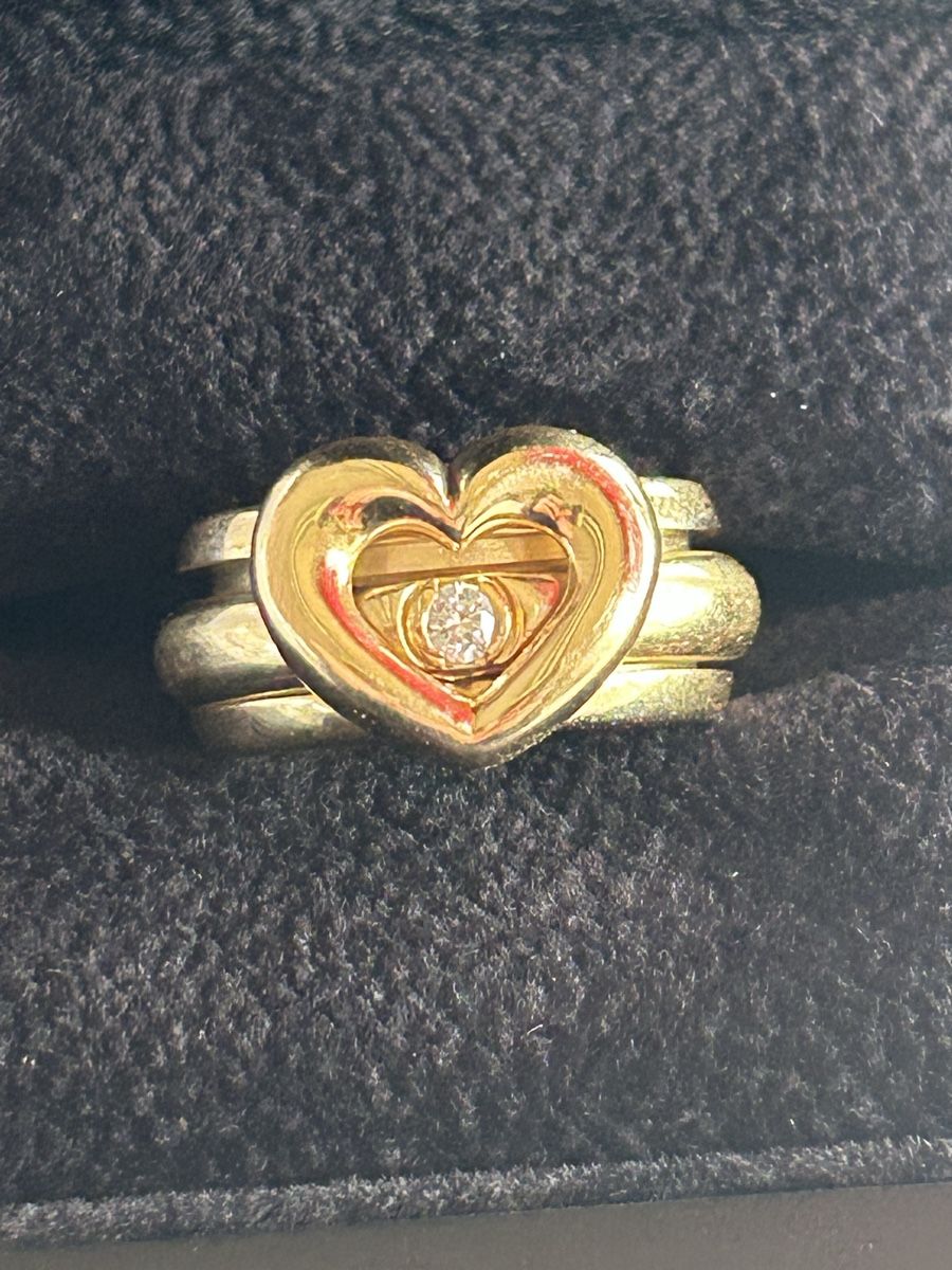 Piaget Anelli: Piaget Gelbgold Ring mit Diamant – Usato da Basel venduto da David_2019
