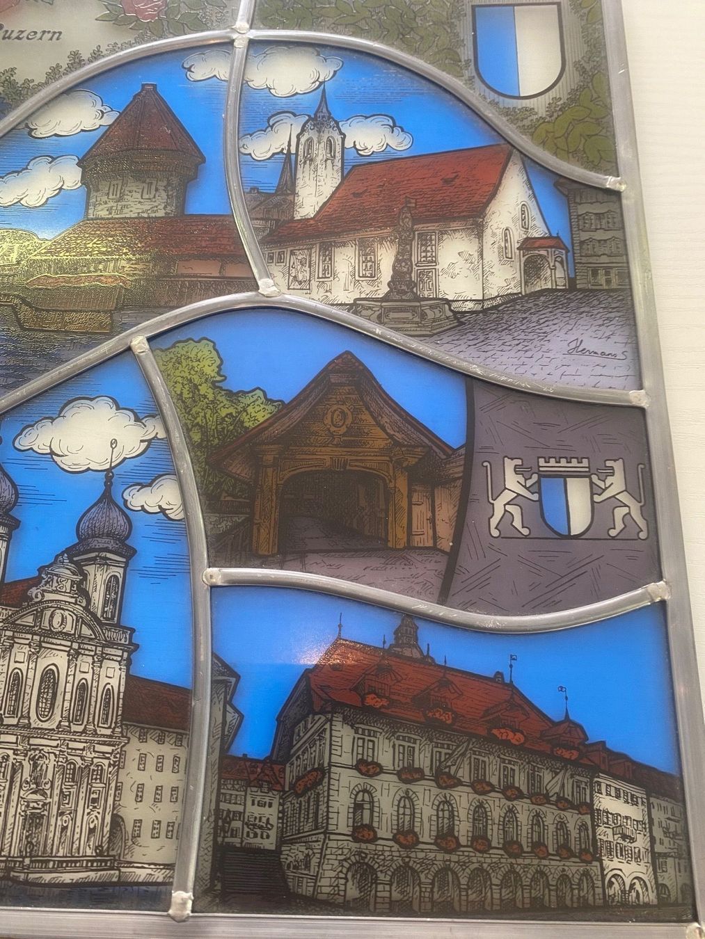Foto & Immagini: Glasbild von Luzern – Usato da Kriens venduto da Mollinos 2