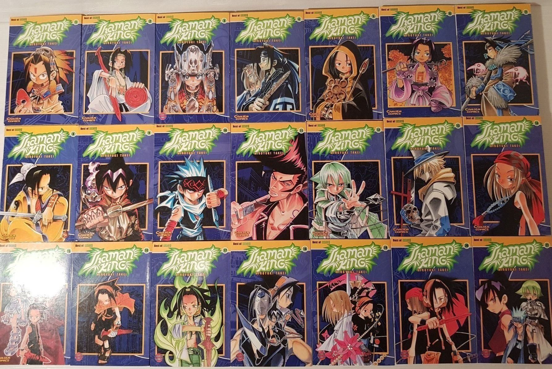 Fumetti: Shaman King 1 bis 32 - Manga – Usato da Münchenstein venduto da vitalfit