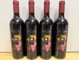 4 Flaschen Zweigelt Österreich Qualitätswein 2021 rot