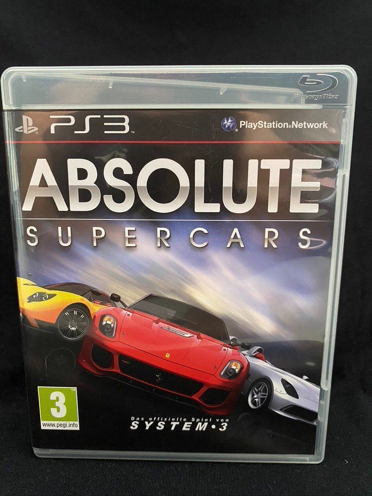 Giochi: Absolute Supercars I PS3 I – Usato da Küssnacht am Rigi venduto da Bionicmax