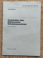 VORSCHRIFTEN ÜBER ELEKTRONISCHE SCHUTZMASSNAHMEN