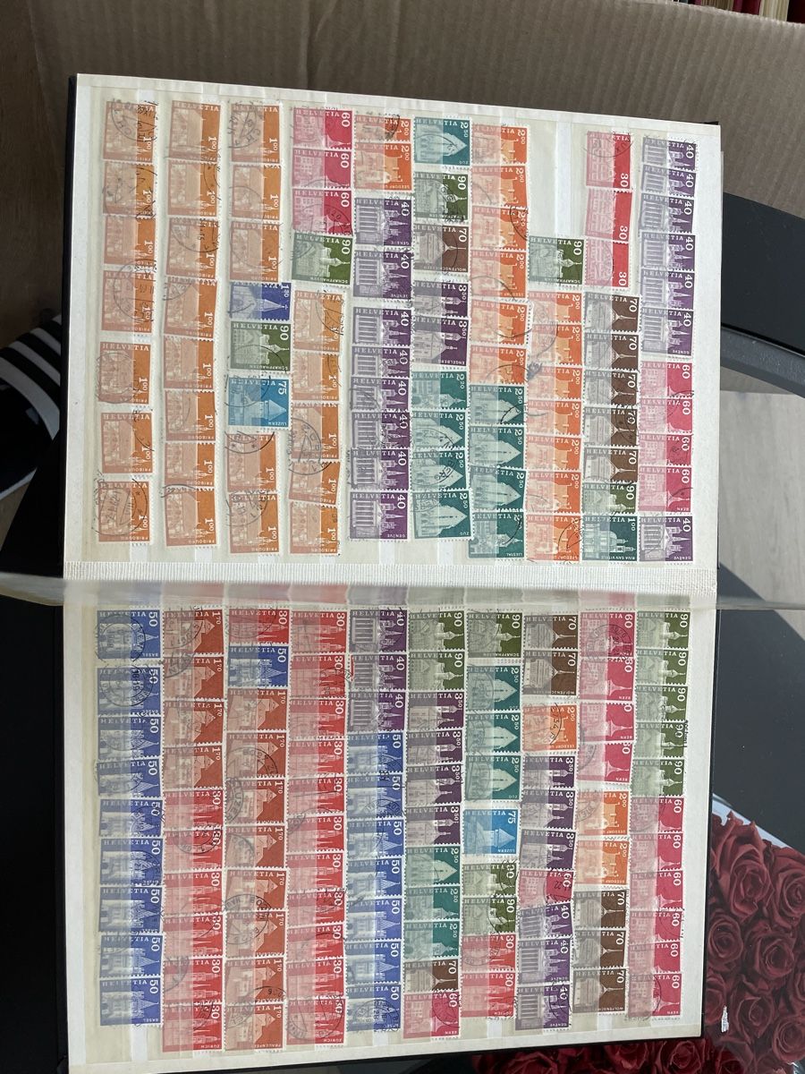 Tutti i francobolli: Album CH Briefmarke PJ PP usw.. – Usato da Muri AG venduto da Briefmarke-Schweiz 6