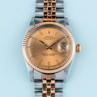 Rolex 1601 rare ROSE GOLD & STAINLESS STEEL 36MM