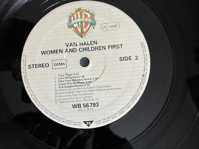 Schallplatten: Van Halen – Gebraucht aus Aarwangen von Jukebox3 7