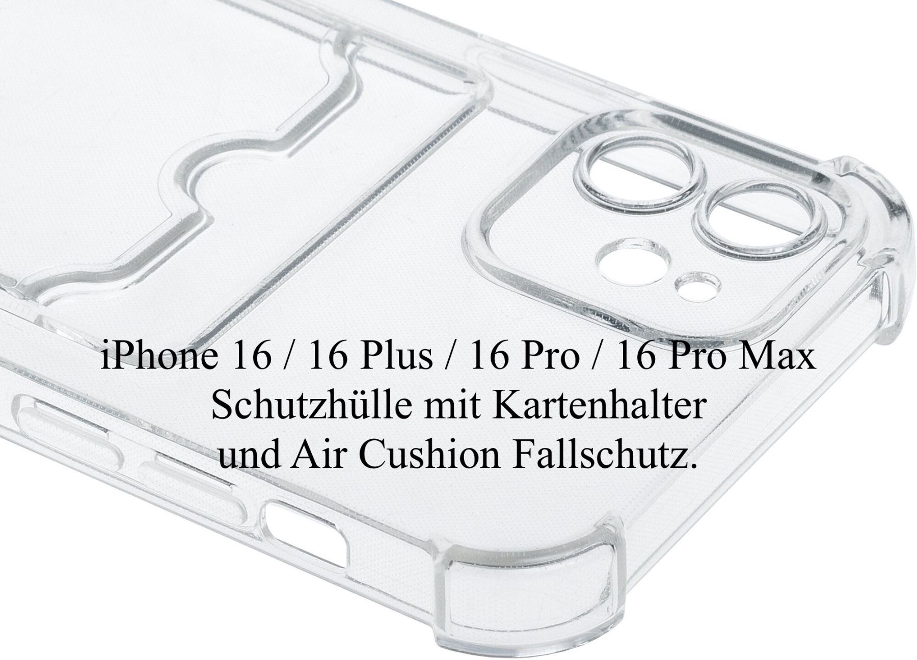 Covers & Schutzfolien: iPhone 16 Schutzhülle mit Kartenhalter mit Fallschutz – Neu (gemäss Beschreibung) aus Basel von MY.AIRPODS.SHOP 9