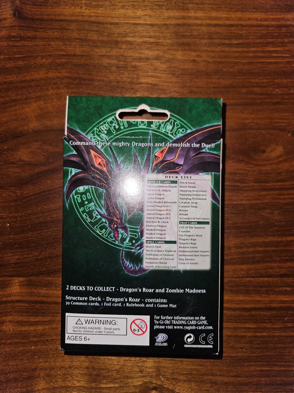 Yugioh Sammelbilder & Trading cards: Yu-Gi-Oh Structure Deck Dragon's Roar English 1.Edition – Neu und originalverpackt aus Hagenbuch ZH von RoumanV 1