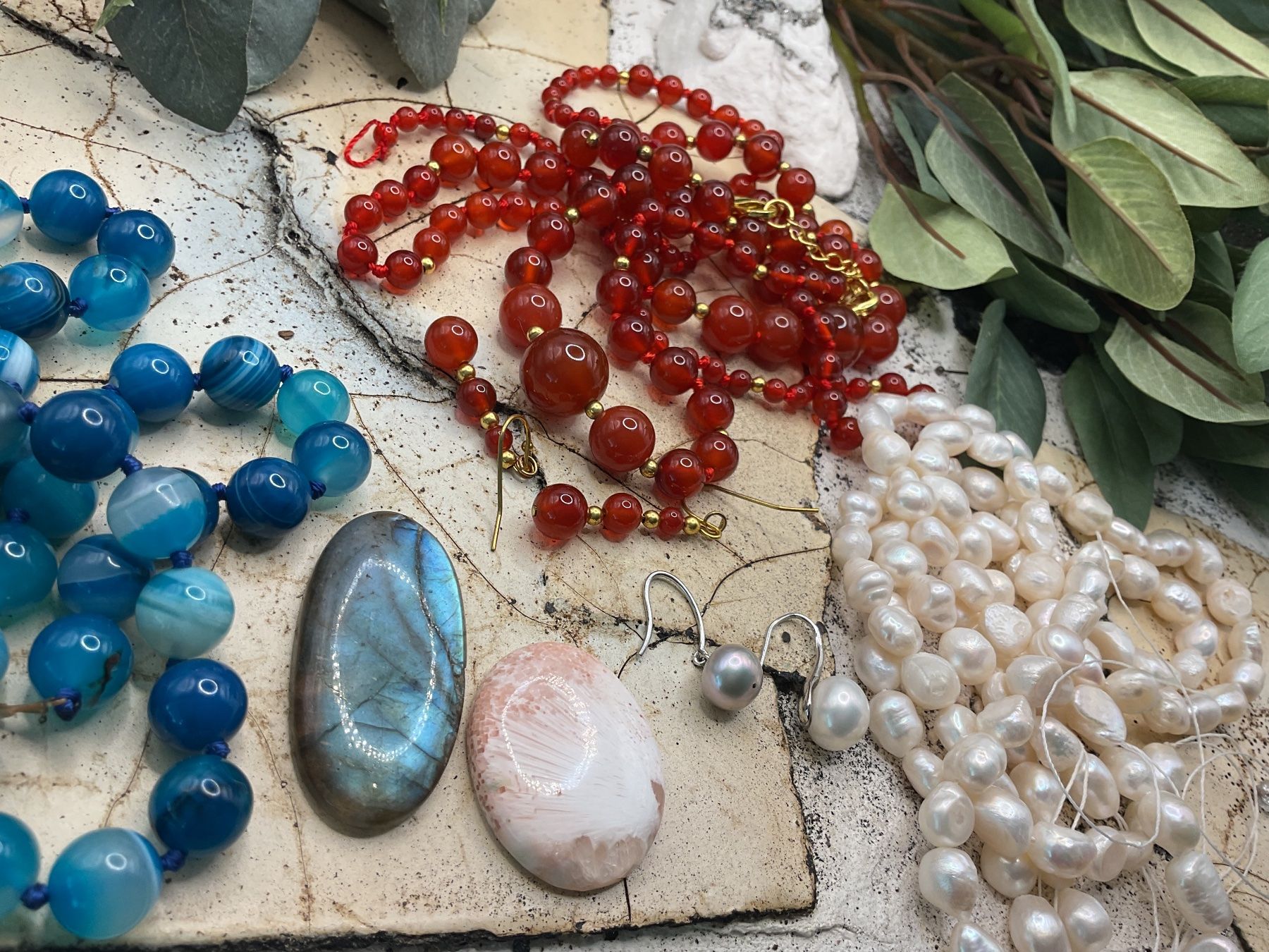Sonstiger Schmuck: Konvolut Schmucksteine – Gebraucht aus luzern von Alpendorf1