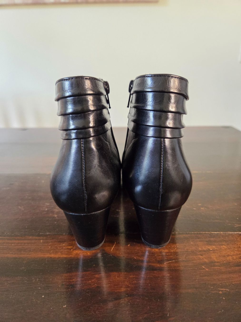 Scarpe da donna: Everybody Leder-Stiefeletten Schwarz Gr. 41 – Usato da Bern venduto da -Aniko- 3