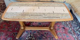 Salontisch mit Mosaik/Mid-Century