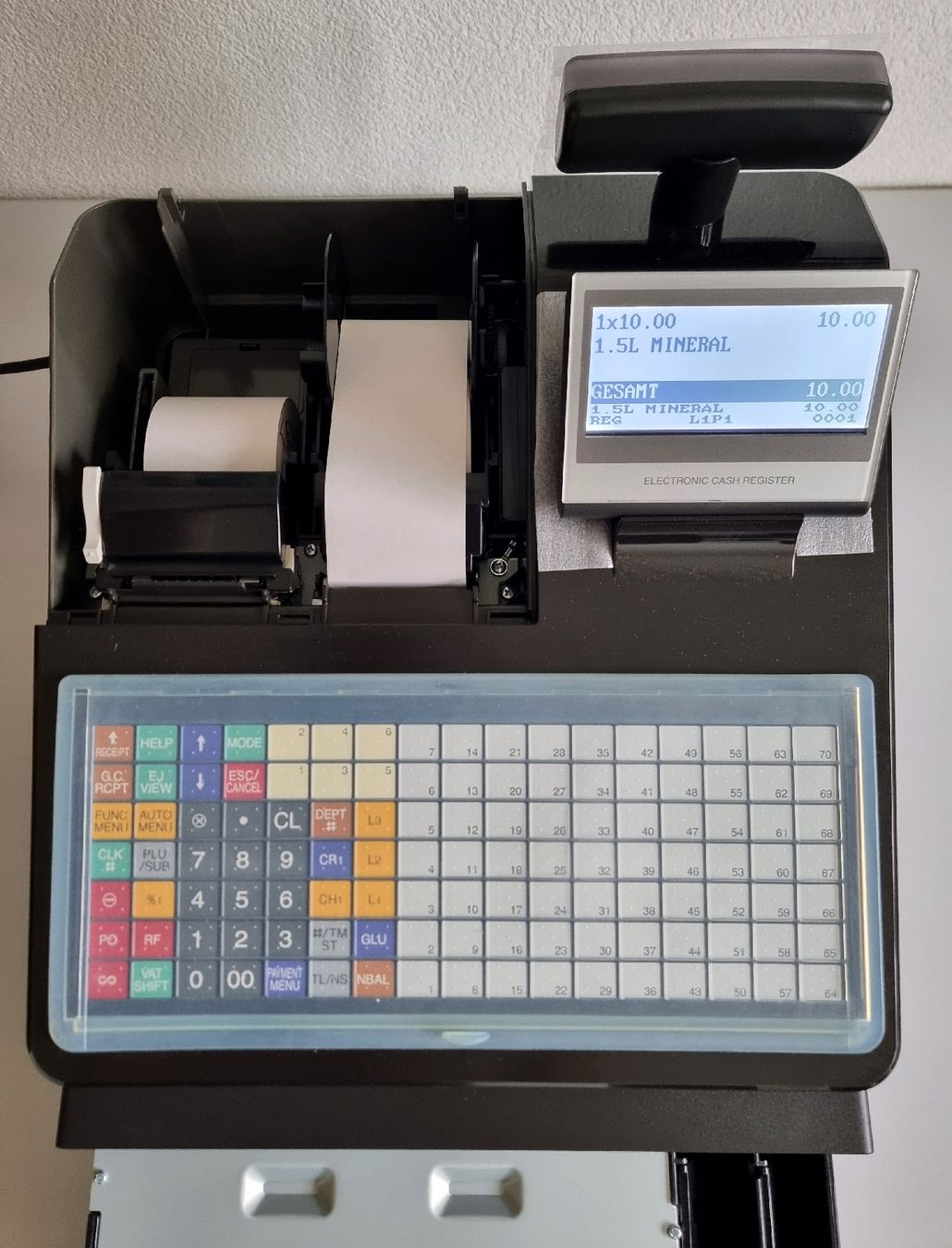 Sharp Registratore di cassa: Elektronische Registrierkasse Sharp ER-A421 – Nuovo (secondo la descrizione) da Wolfertswil venduto da Jtouareg
