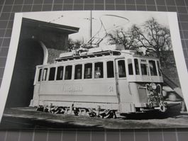 AK altes Depot Forch mit Zug