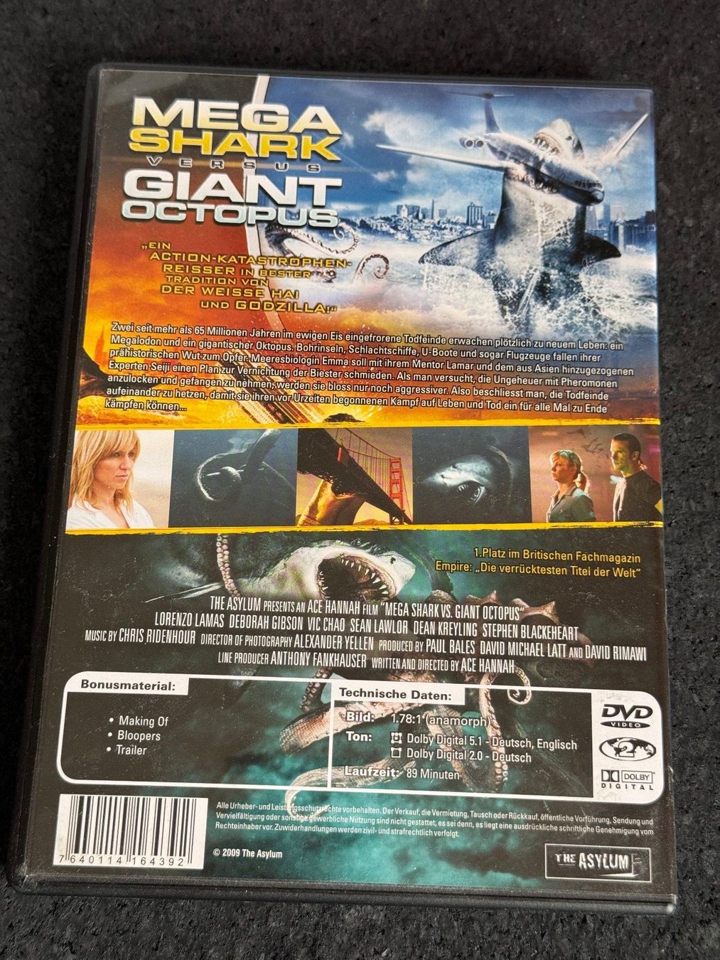 Tutti i DVDs: Mega Shark versus Giant Octopus DVD DE/EN – Usato da Fribourg venduto da tschjoly 1